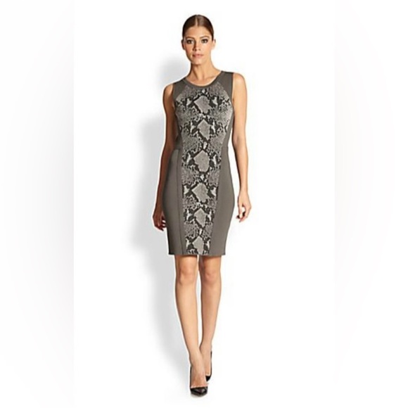 Diane Von Furstenberg Dresses & Skirts - Diane Von Furstenberg Franca Bodycon Snake Print Dress - Size P